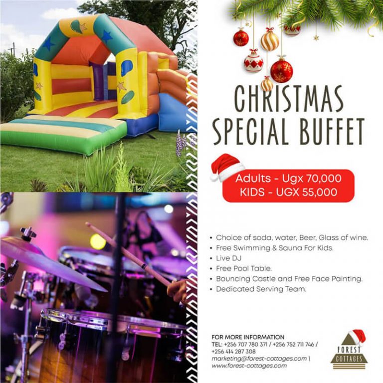 Forest Cotttages christmas special buffet