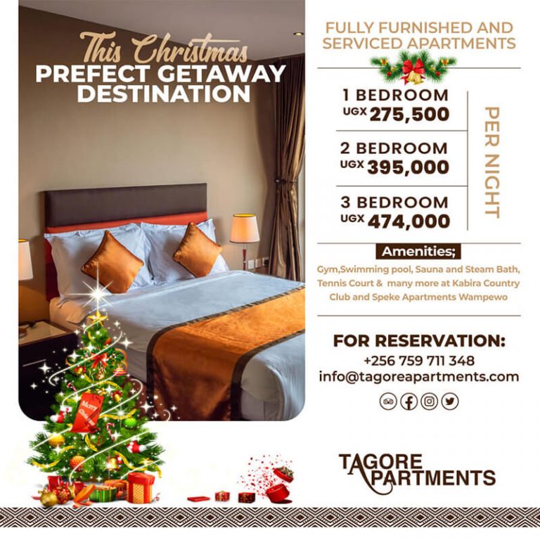 Tagore Apartments Christmas perfect getaway destination